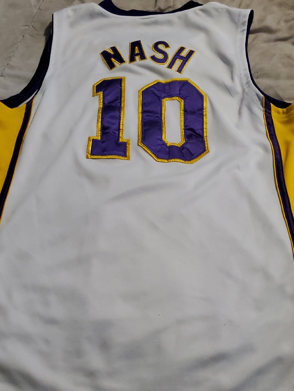 NBA Authentic Steve Nash Los Angeles Lakers Adidas Jersey...🏀
